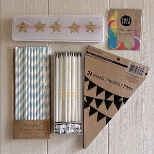 Meri Meri Sparkles Party Kit (5 items)